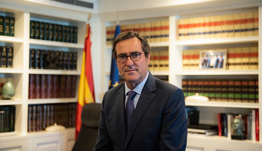 Antonio Garamendi: “la CEOE y los empresarios españoles compartimos la voz del Papa”