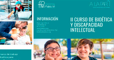 II Curso de Bioética y Discapacidad Intelectual