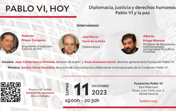 Coloquio “Diplomacia, justicia y derechos humanos. Pablo VI y la paz”