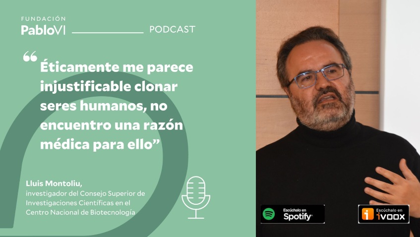 Lluis Montoliu: “Éticamente me parece injustificable clonar seres humanos, no encuentro una razón médica para ello”