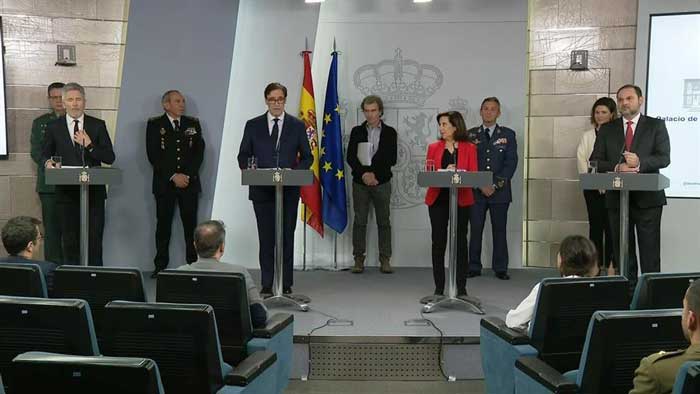 rueda de prensa moncloa