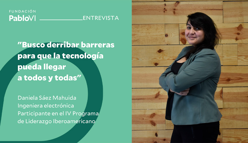 Daniela Sáez Mahuida, una activista contra las barreras económicas y de género en el diseño y desarrollo de la tecnología